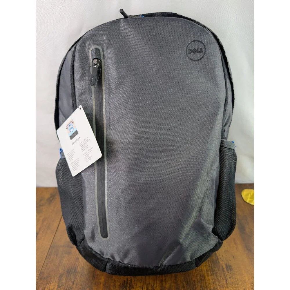 New Dell Urban Laptop Backpack Bag up to 15” Grey Blue Rucksack